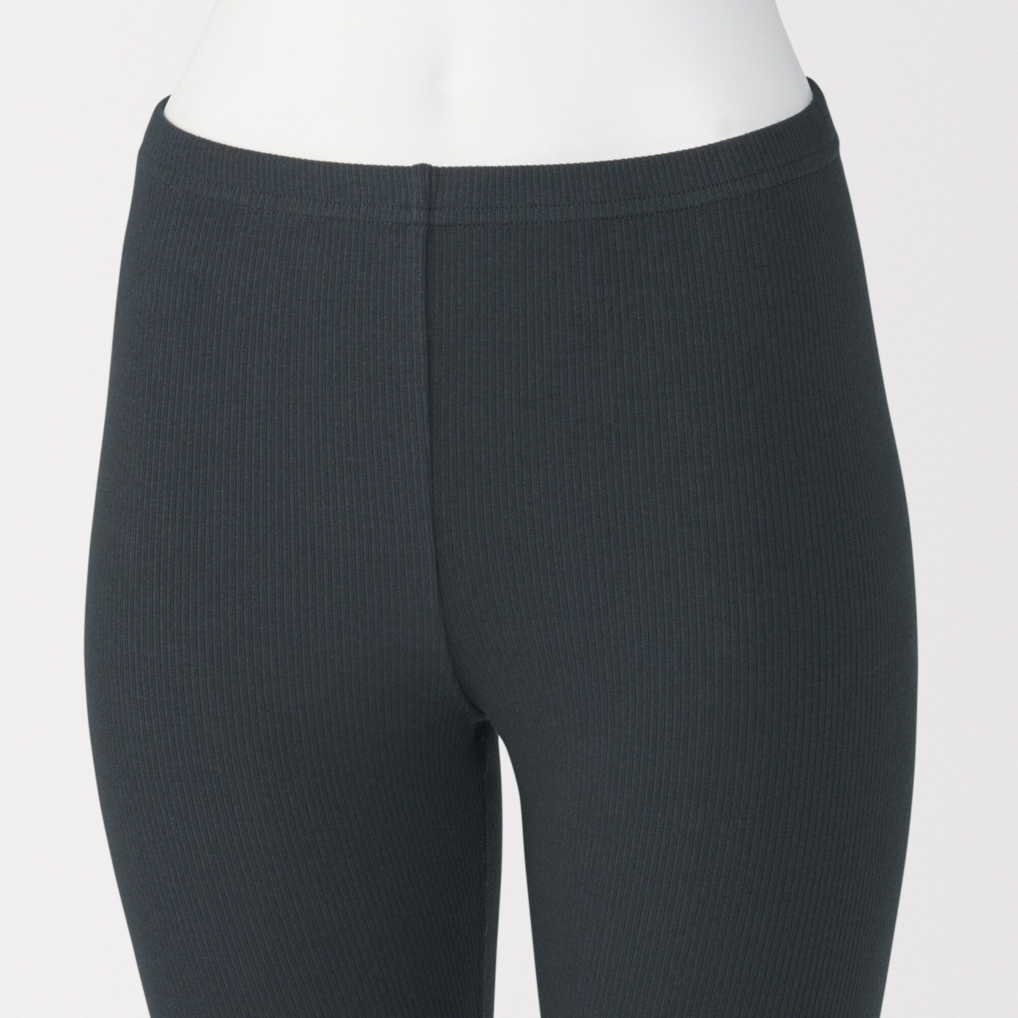 婦人　ストレッチリブ編み　レギンス（十分丈）