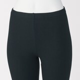 婦人　ストレッチリブ編み　レギンス（十分丈）