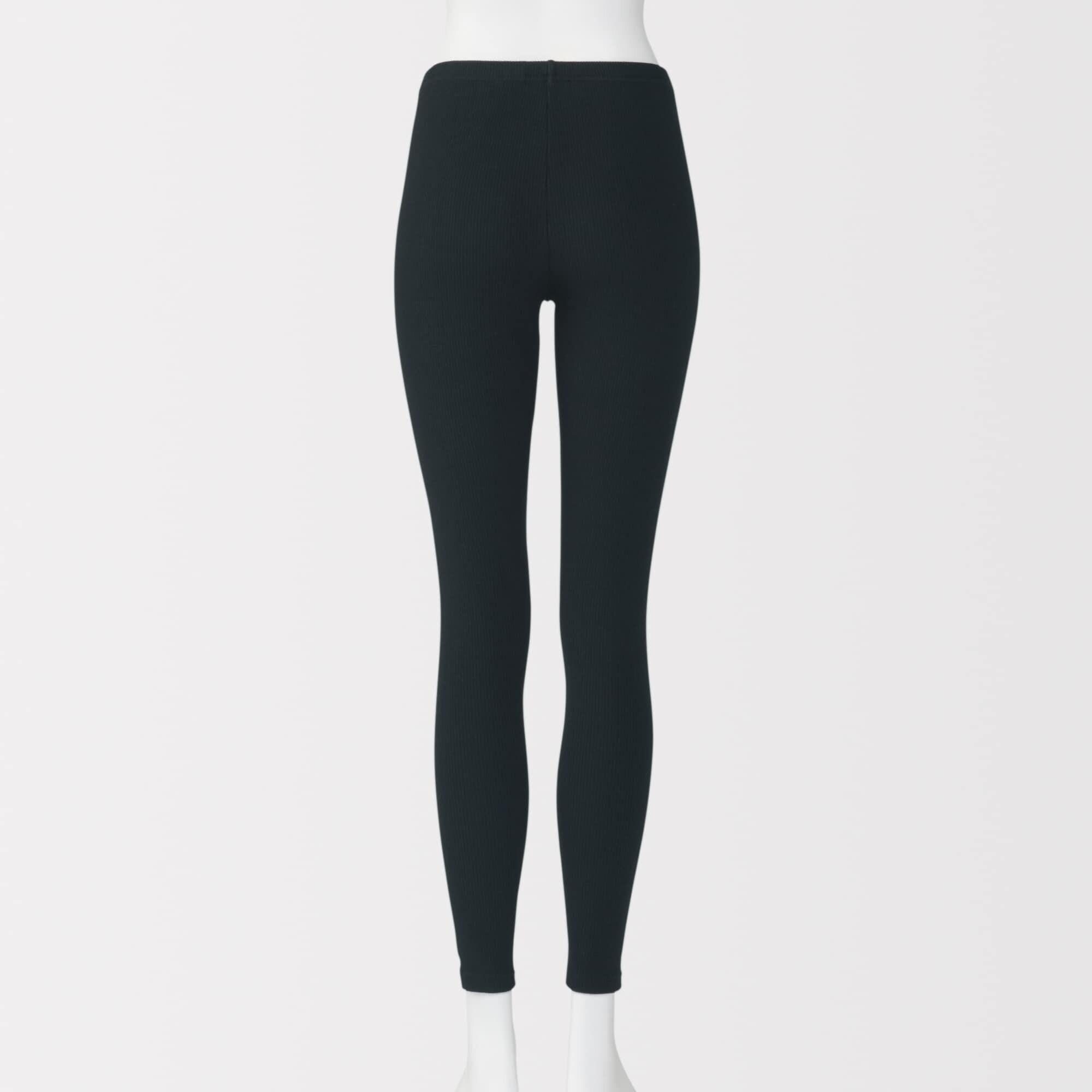 婦人　ストレッチリブ編み　レギンス（十分丈）