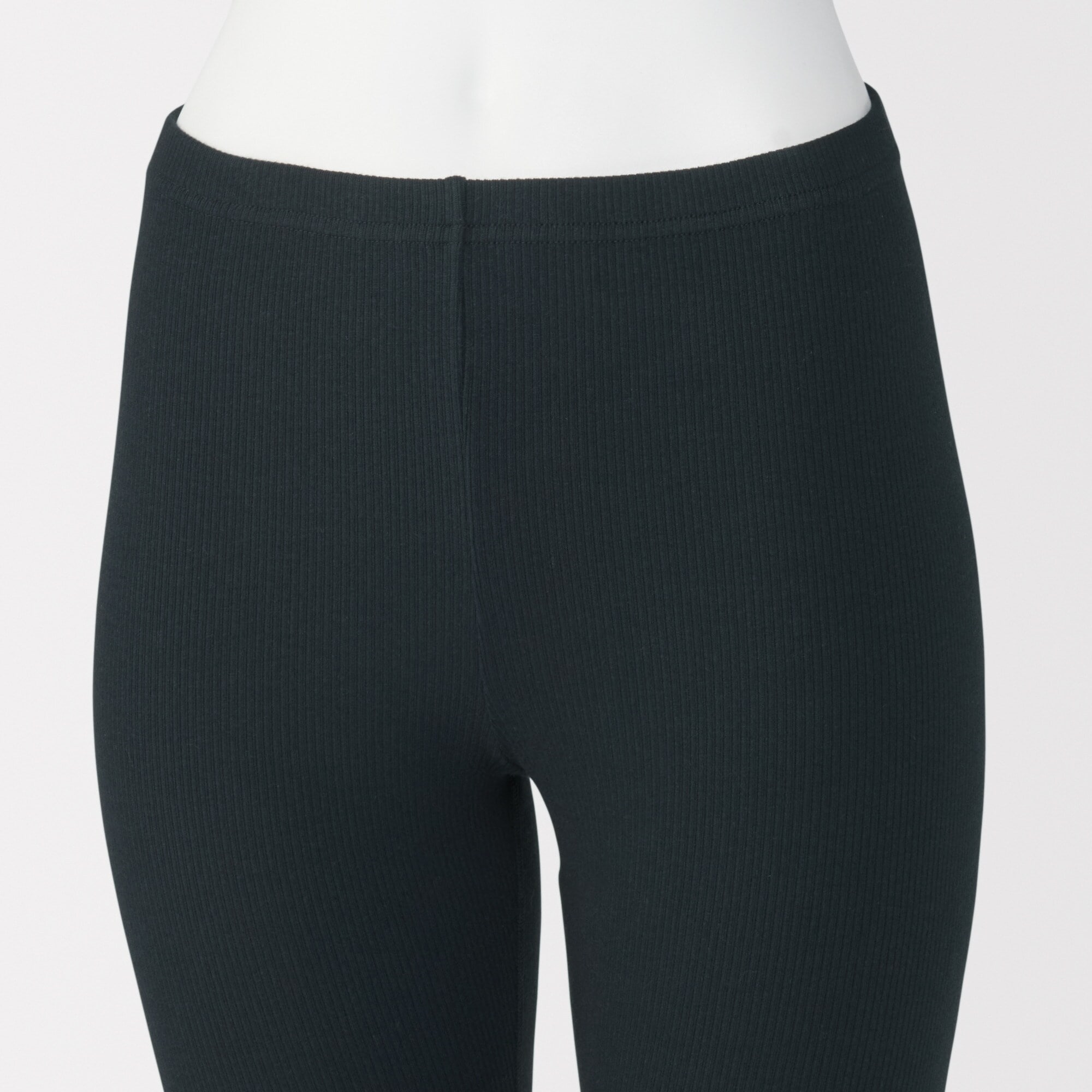 婦人　ストレッチリブ編み　レギンス（十分丈）