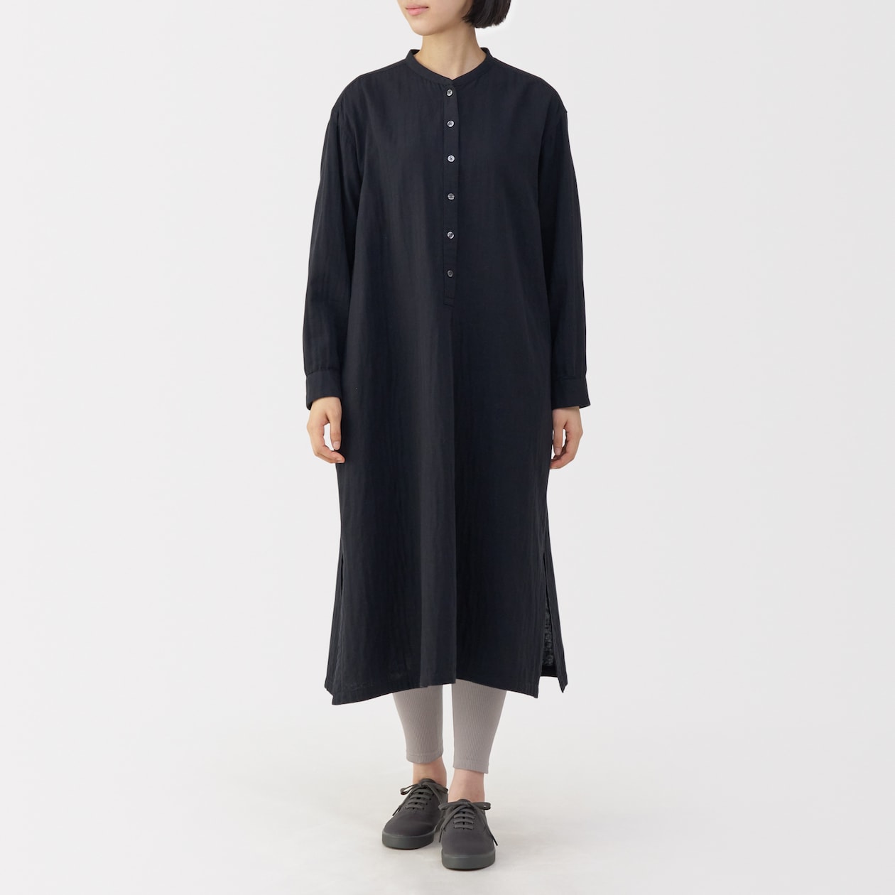 婦人　ストレッチリブ編み　レギンス（十分丈）