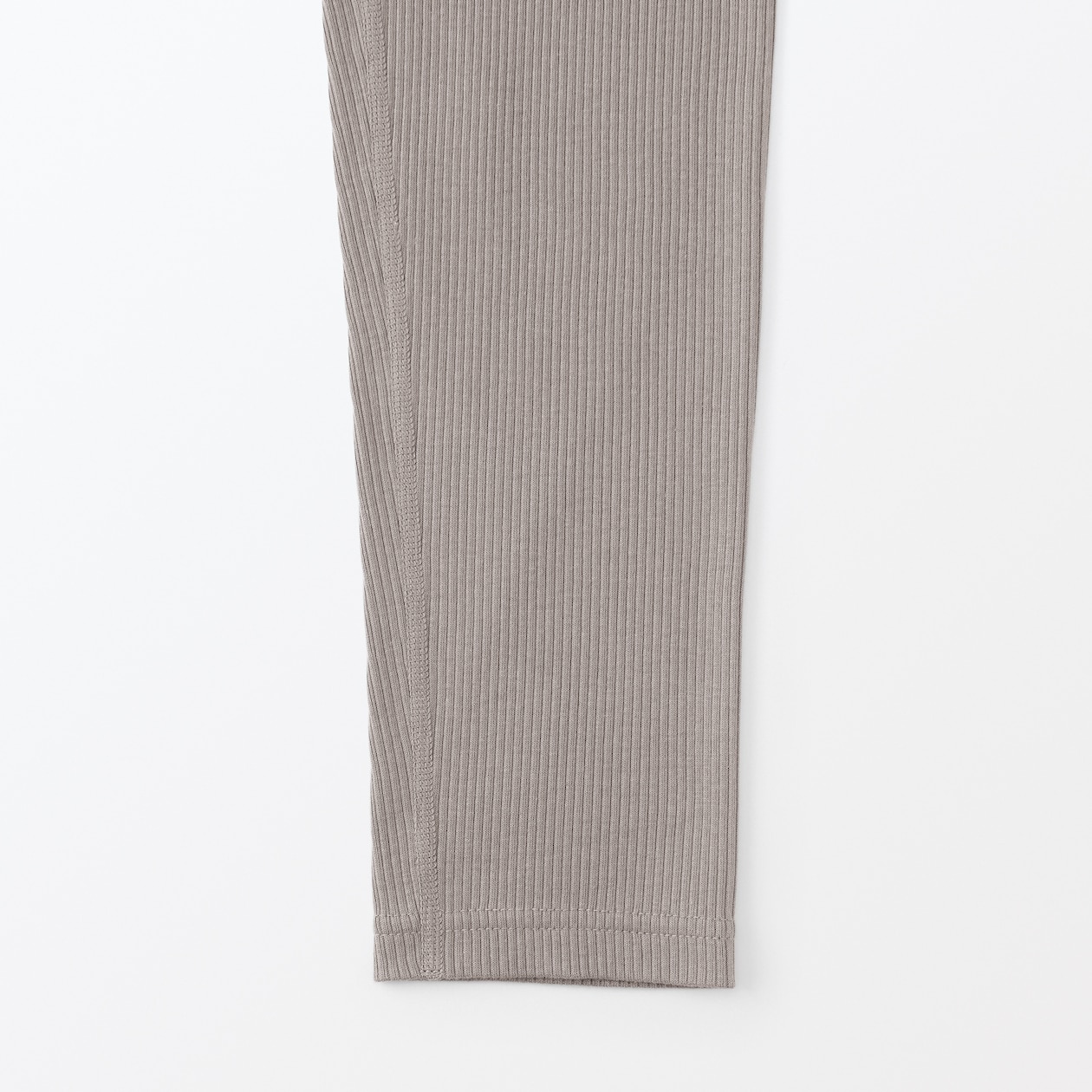 婦人　ストレッチリブ編み　レギンス（十分丈）