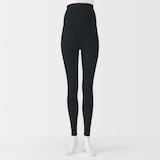 婦人　ストレッチ天竺編み　腹巻つきレギンス（十分丈／マタニティ）