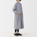 婦人　ストレッチ天竺編み　腹巻つきレギンス（十分丈／マタニティ）