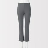 婦人　なめらかリブストレートレギンス（十分丈）