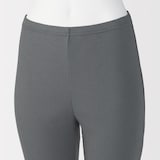 婦人　なめらかリブストレートレギンス（十分丈）