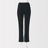 婦人　なめらかリブストレートレギンス（十分丈）