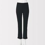 婦人　なめらかリブストレートレギンス（十分丈）