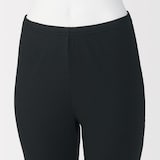 婦人　なめらかリブストレートレギンス（十分丈）