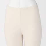 婦人　なめらかリブストレートレギンス（十分丈）