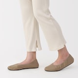 婦人　なめらかリブストレートレギンス（十分丈）