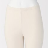 婦人　なめらかリブストレートレギンス（十分丈）