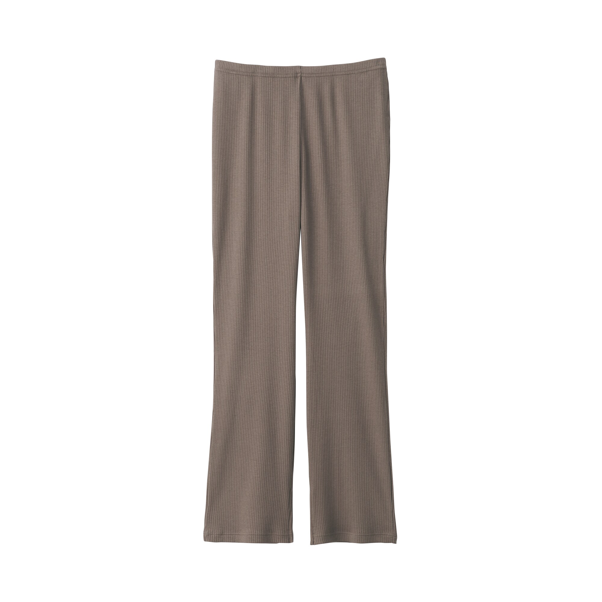 婦人　なめらかリブストレートレギンス（十分丈）