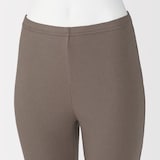 婦人　なめらかリブストレートレギンス（十分丈）