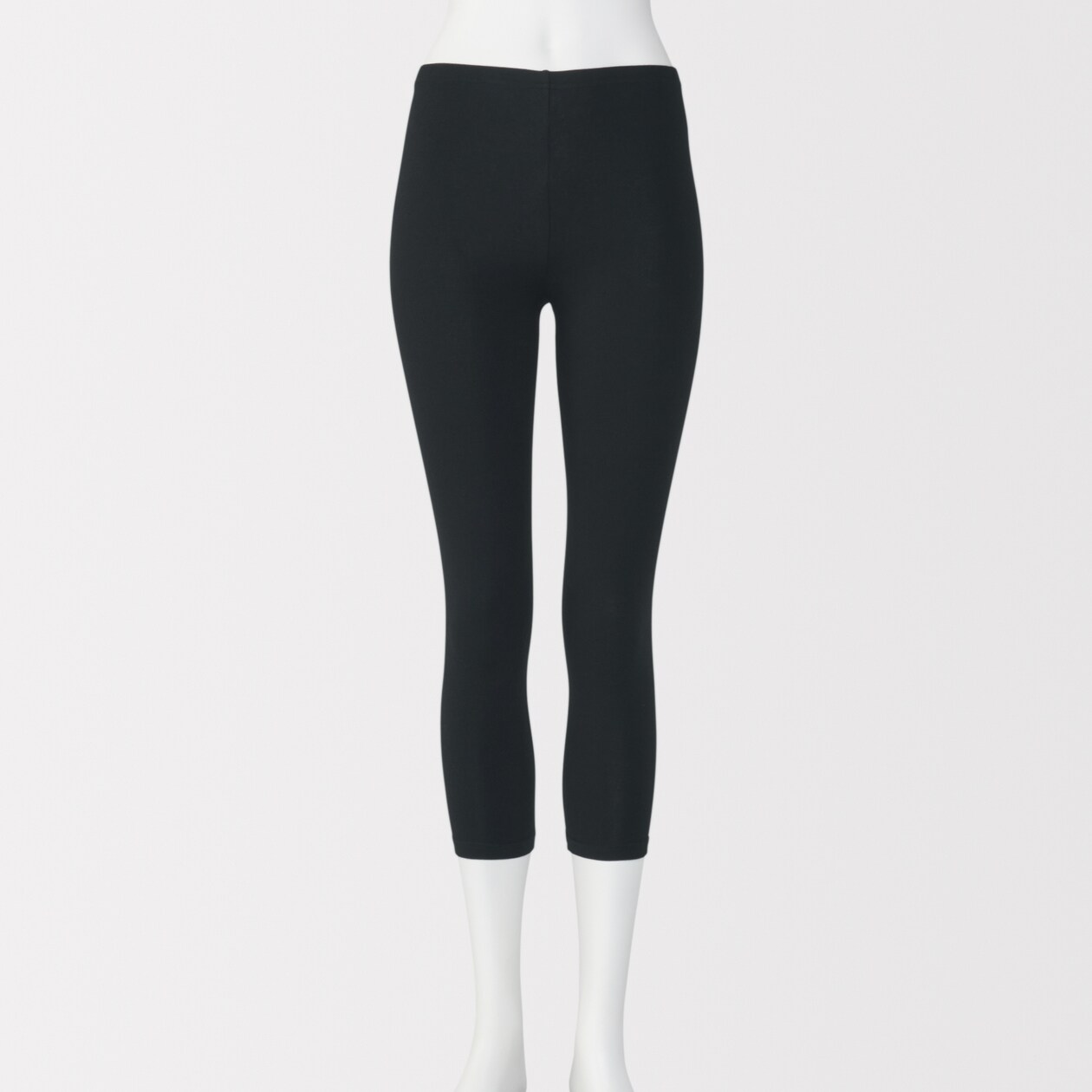 婦人　ストレッチ天竺編み　レギンス（七分丈）