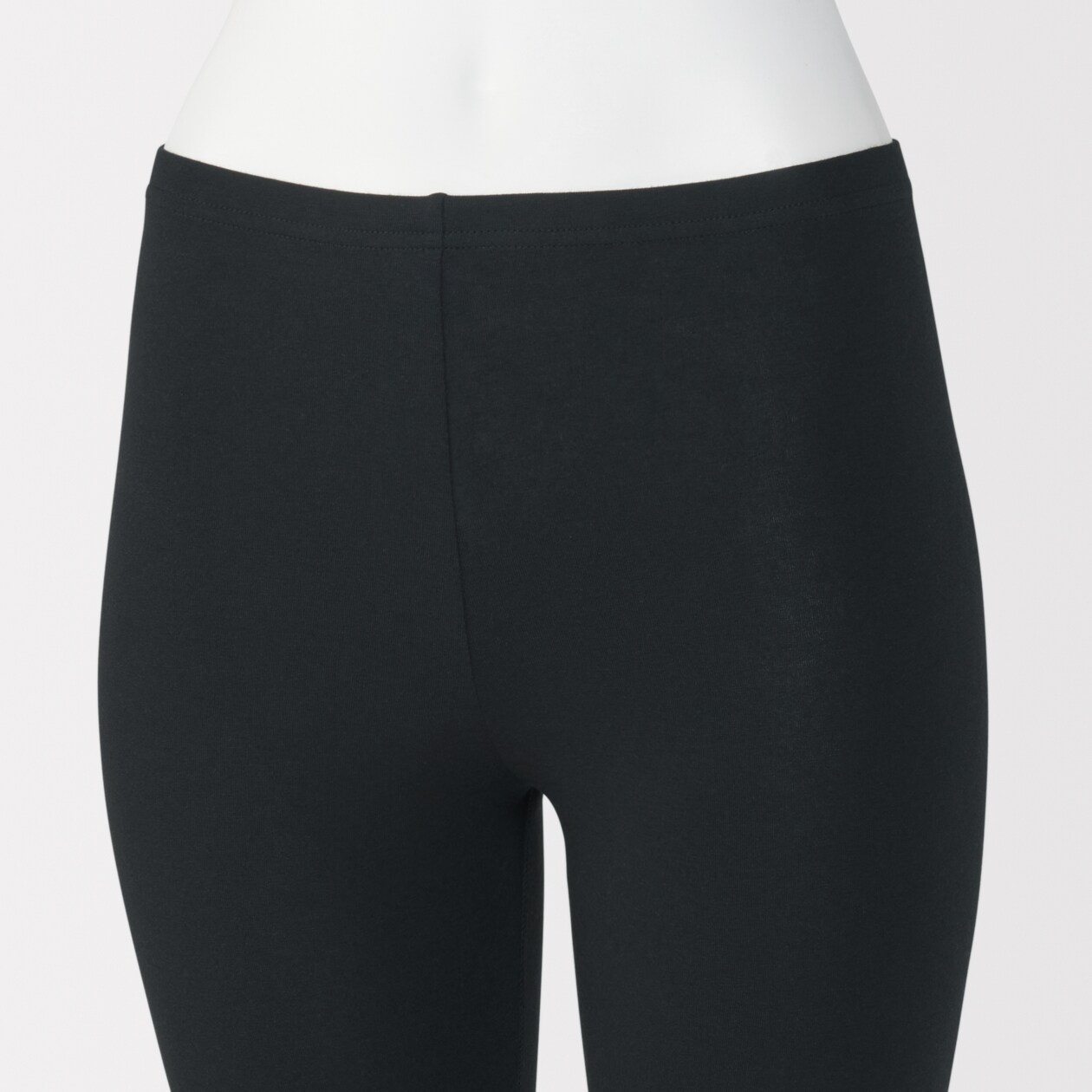 婦人　ストレッチ天竺編み　レギンス（七分丈）