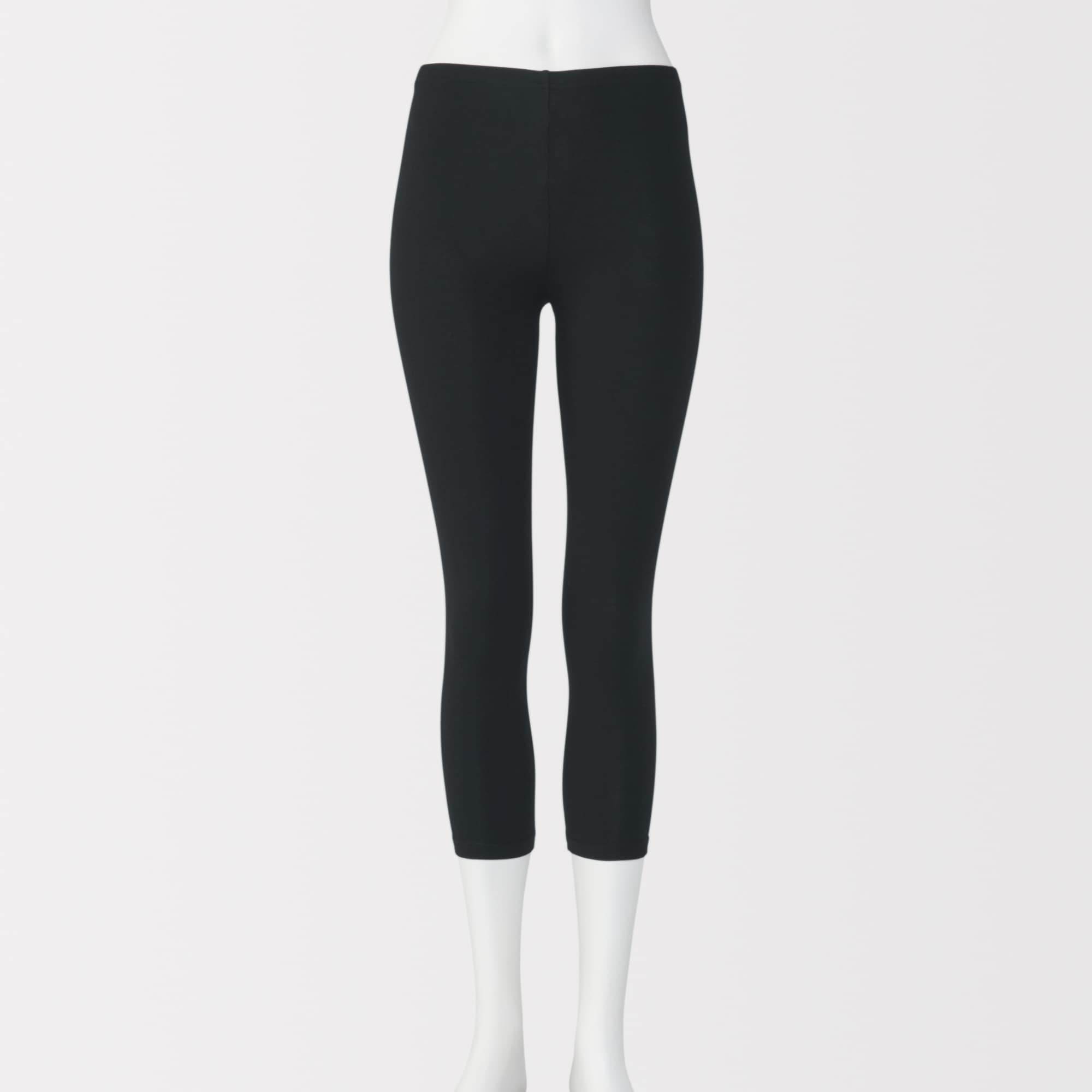 婦人　ストレッチ天竺編み　レギンス（七分丈）