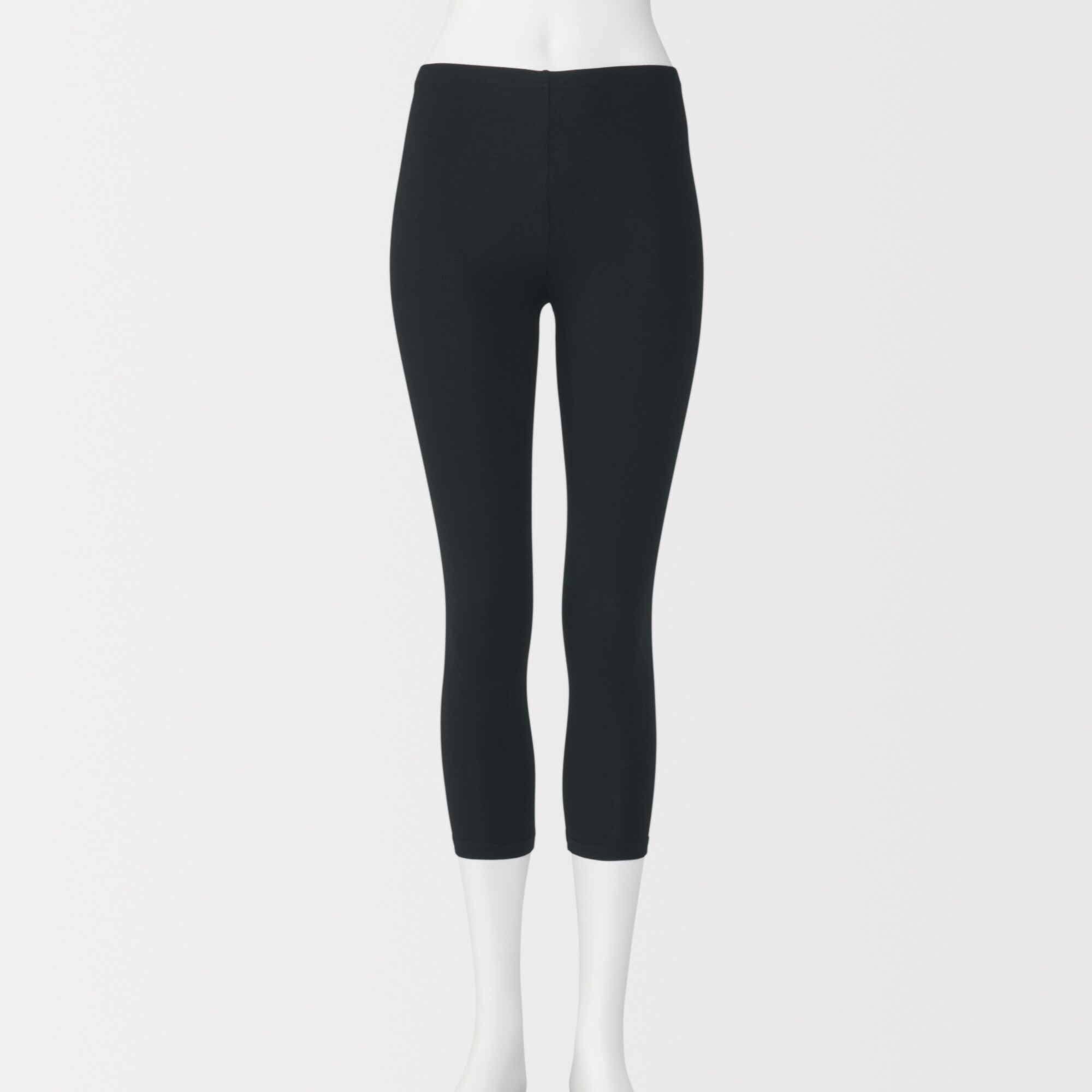 婦人　ストレッチ天竺編み　レギンス（七分丈）