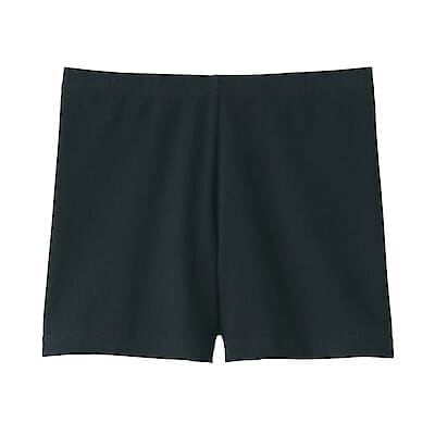婦人　ストレッチ天竺編み　スカートの下に履く　オーバーパンツ（一分丈レギンス）