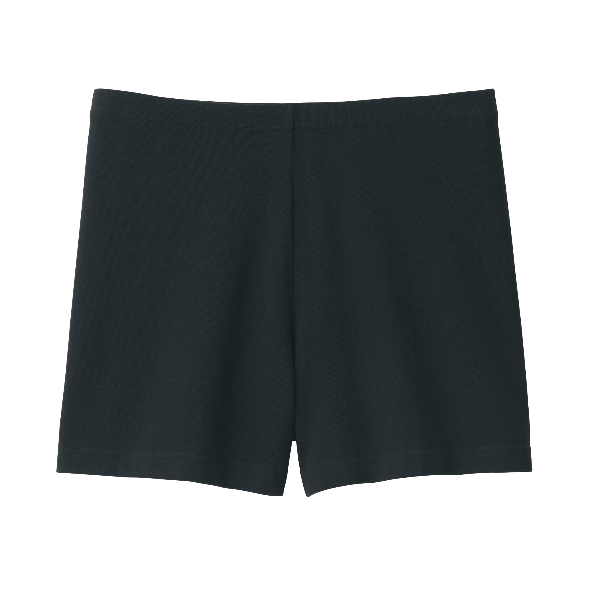 婦人　ストレッチ天竺編み　スカートの下に履く　オーバーパンツ（一分丈レギンス）