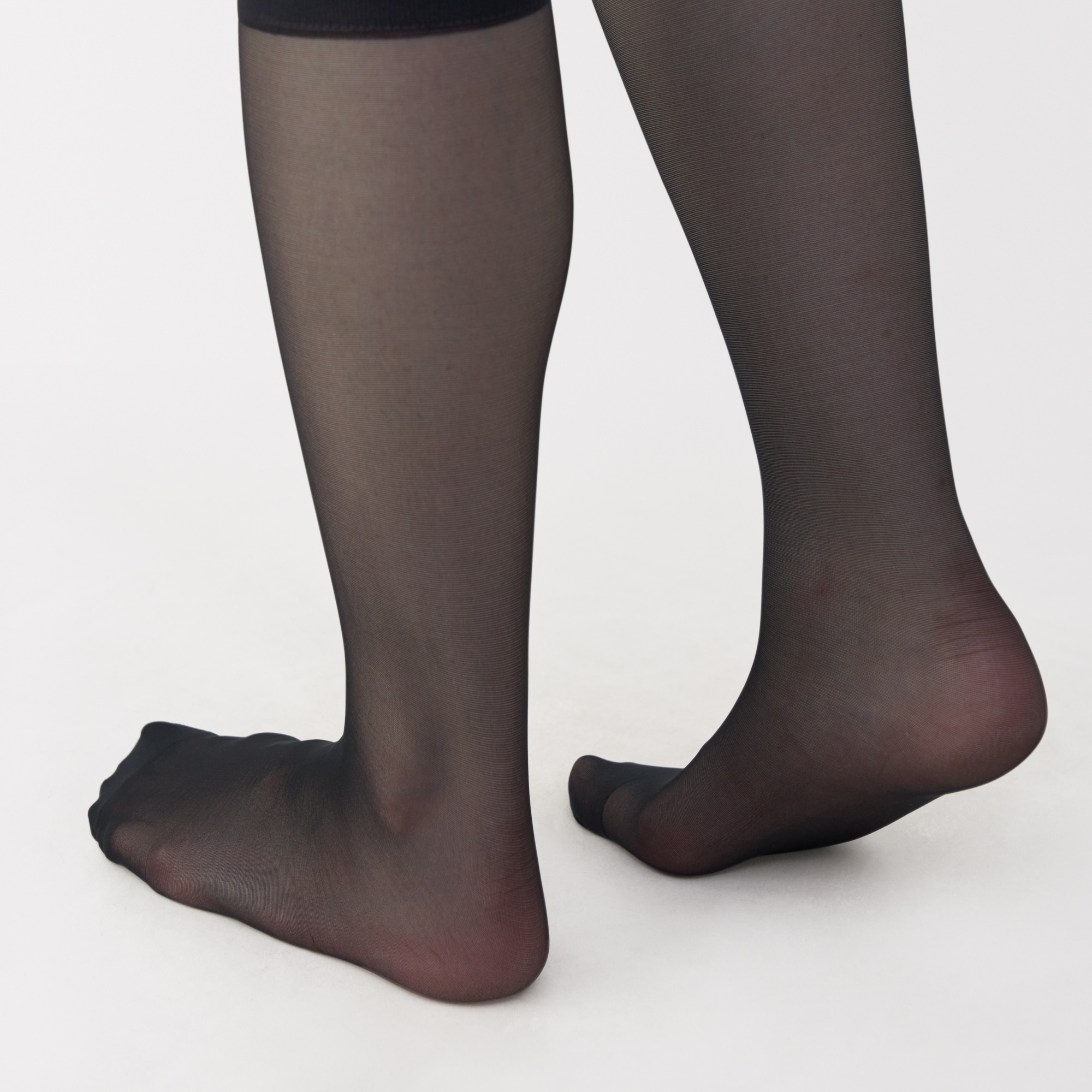 婦人　ソフトタイプ・１７デニール　ひざ下丈ストッキング（３足組）