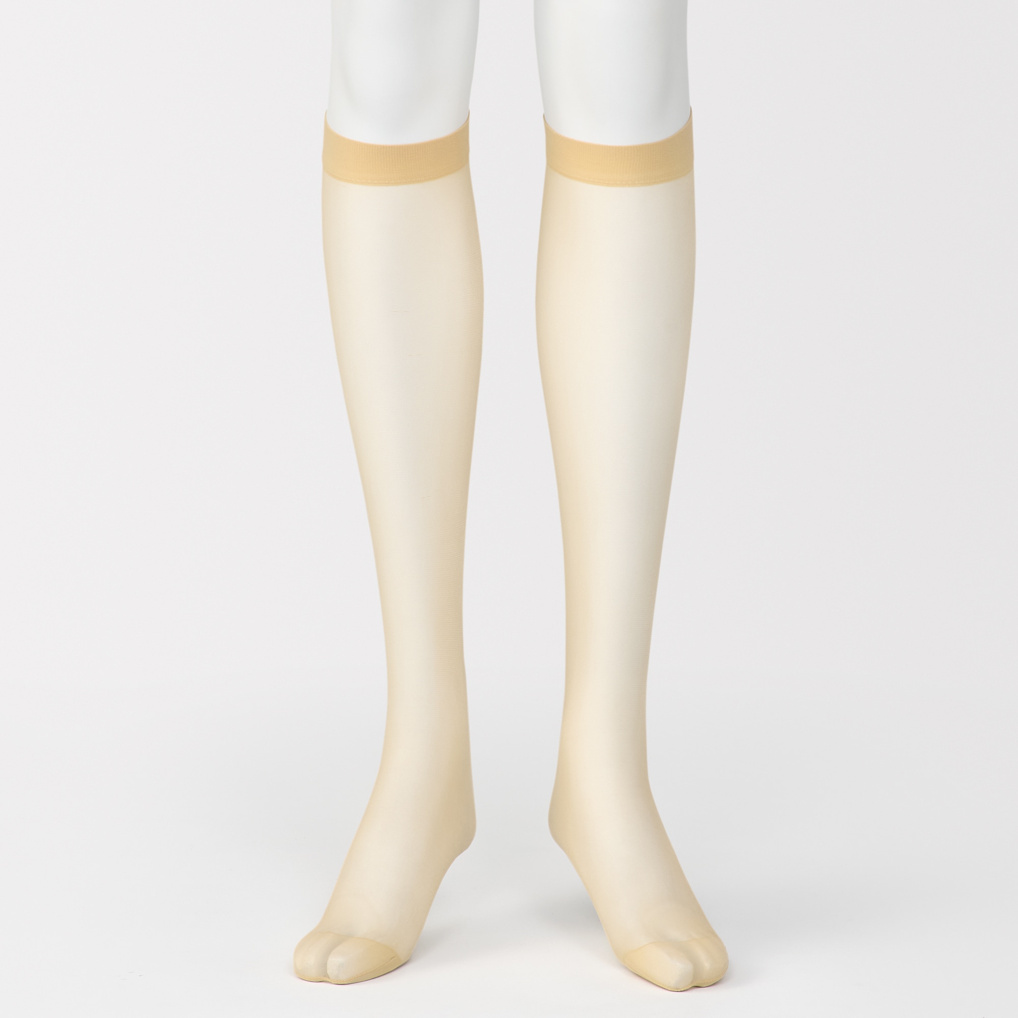 婦人　ソフトタイプ・１７デニール　ひざ下丈ストッキング（３足組）