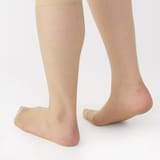 婦人　ソフトタイプ・１７デニール　ひざ下丈ストッキング（３足組）