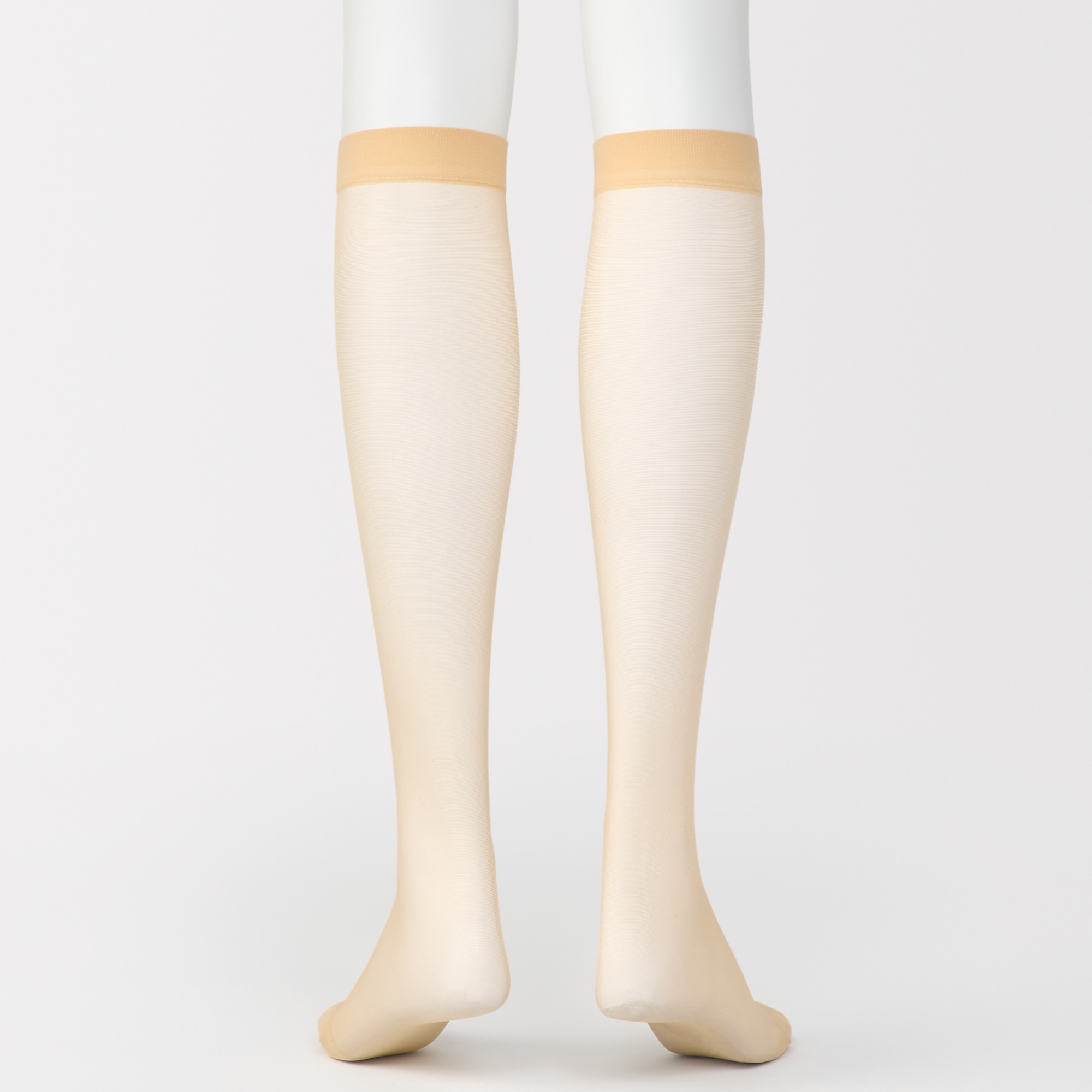 婦人　ソフトタイプ・１７デニール　ひざ下丈ストッキング（３足組）