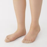 婦人　ソフトタイプ・１７デニール　ひざ下丈ストッキング（３足組）