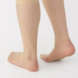 婦人　ソフトタイプ・１７デニール　ひざ下丈ストッキング（３足組）