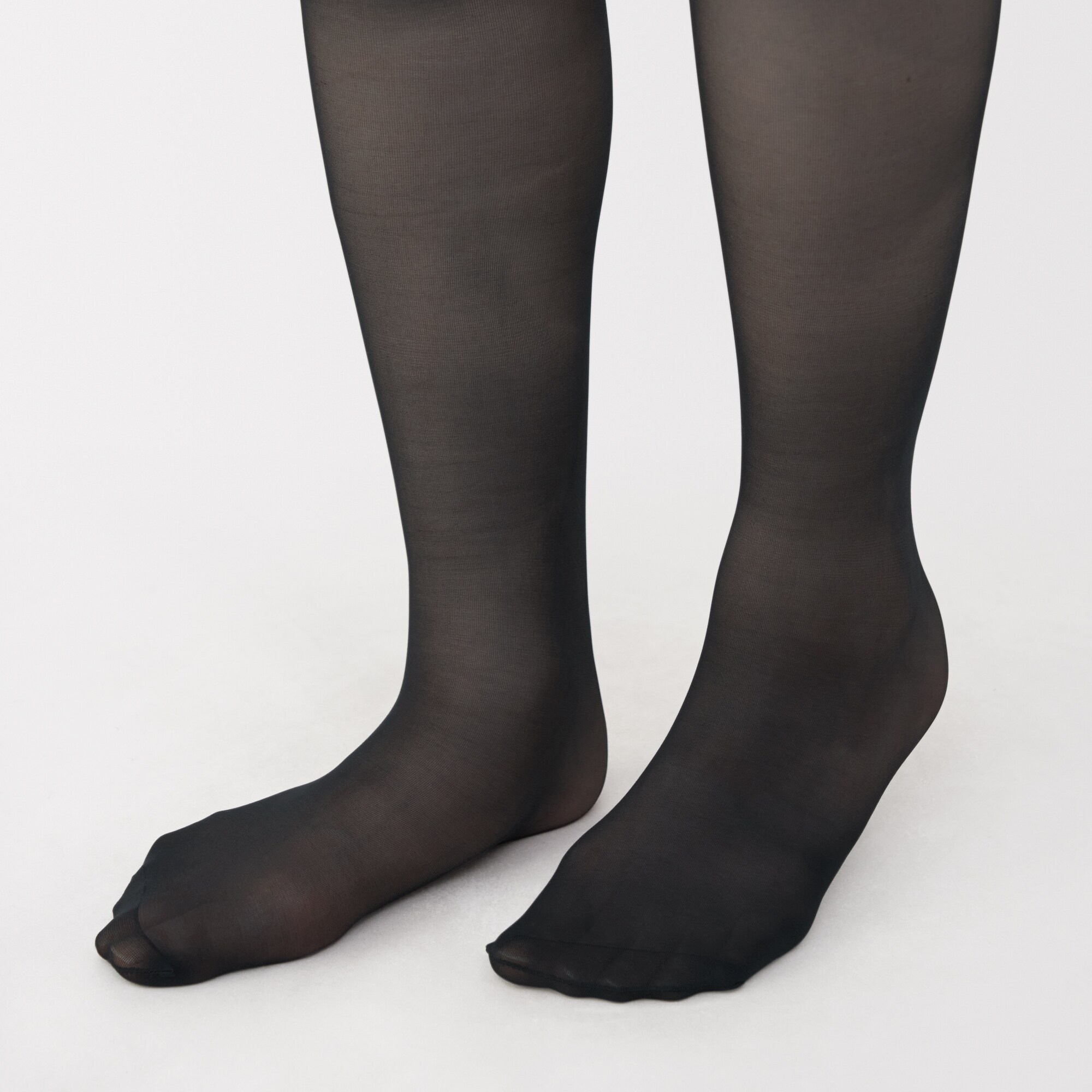 婦人　サポートタイプ・２０デニール　ひざ下丈ストッキング（３足組）