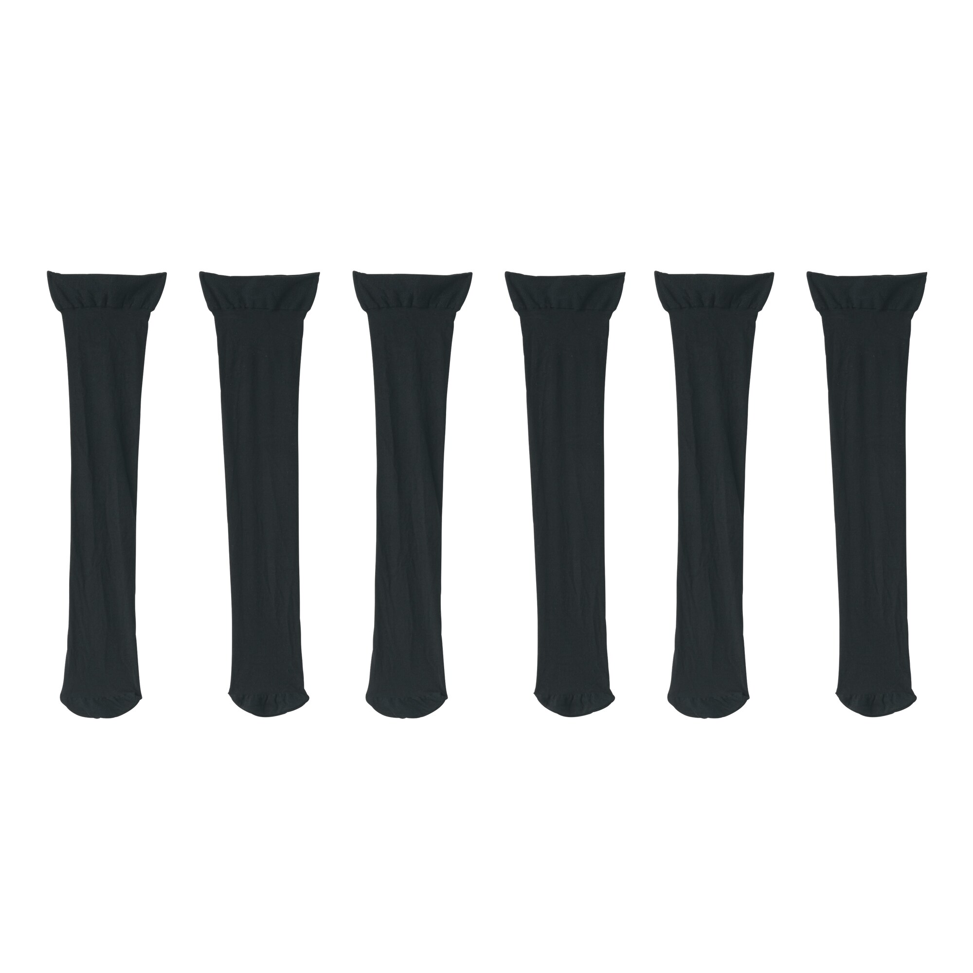 婦人　サポートタイプ・２０デニール　ひざ下丈ストッキング（３足組）