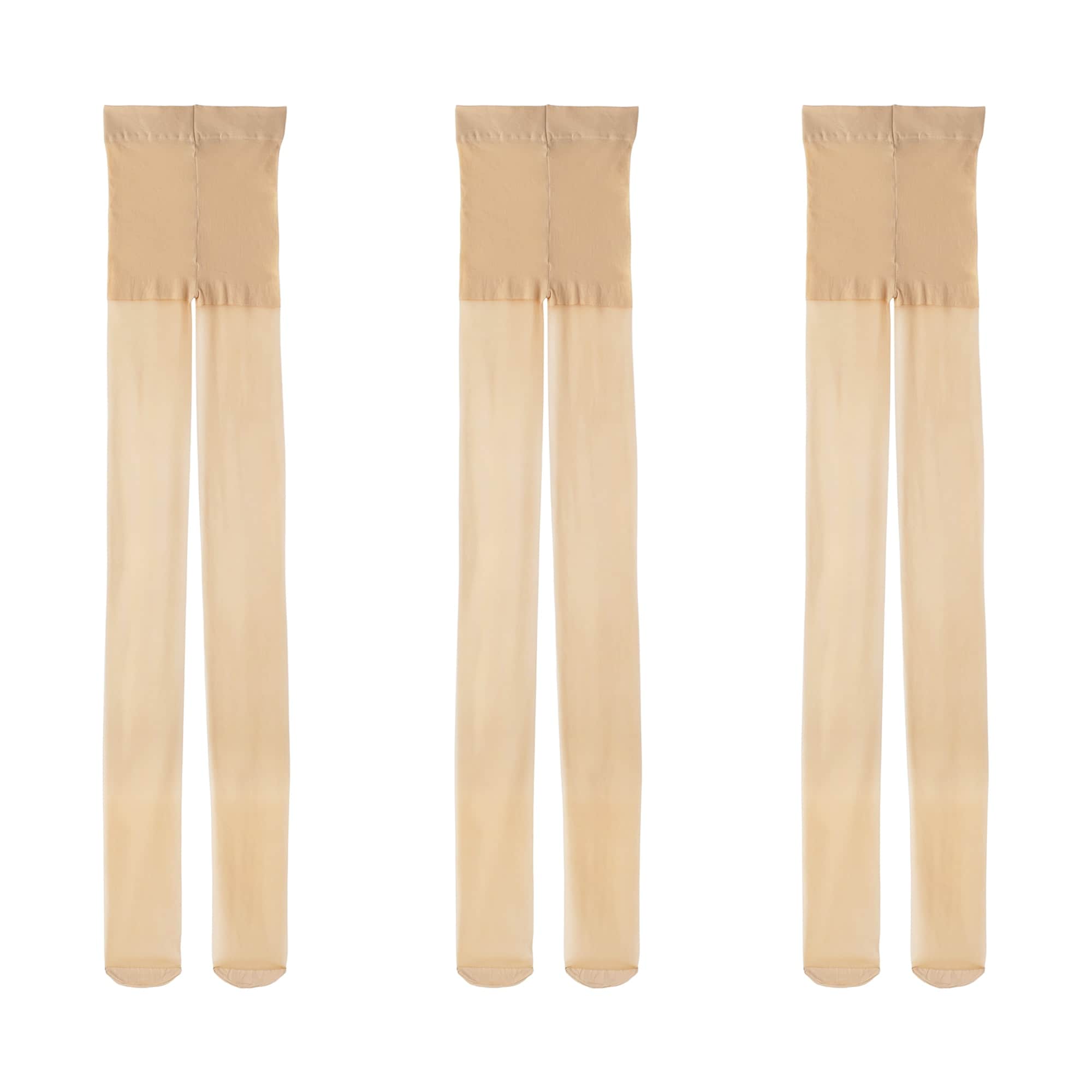 婦人　ソフトタイプ・１７デニール　ストッキング（３足組）