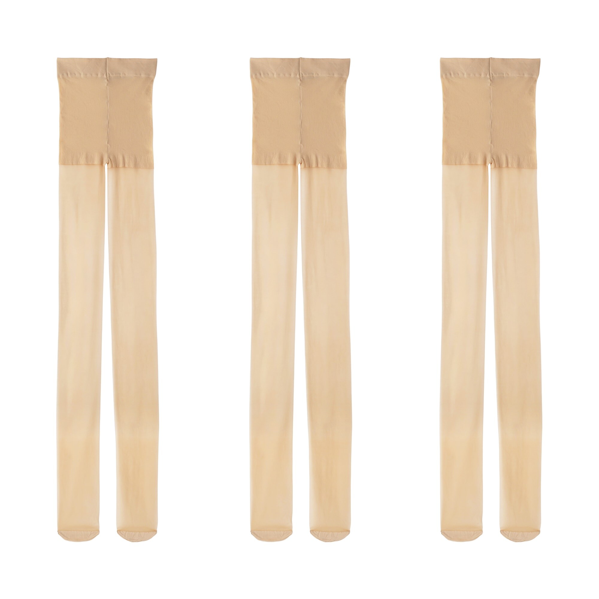 婦人　ソフトタイプ・１７デニール　ストッキング（３足組）