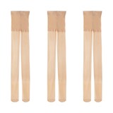 婦人　ソフトタイプ・１７デニール　ストッキング（３足組）