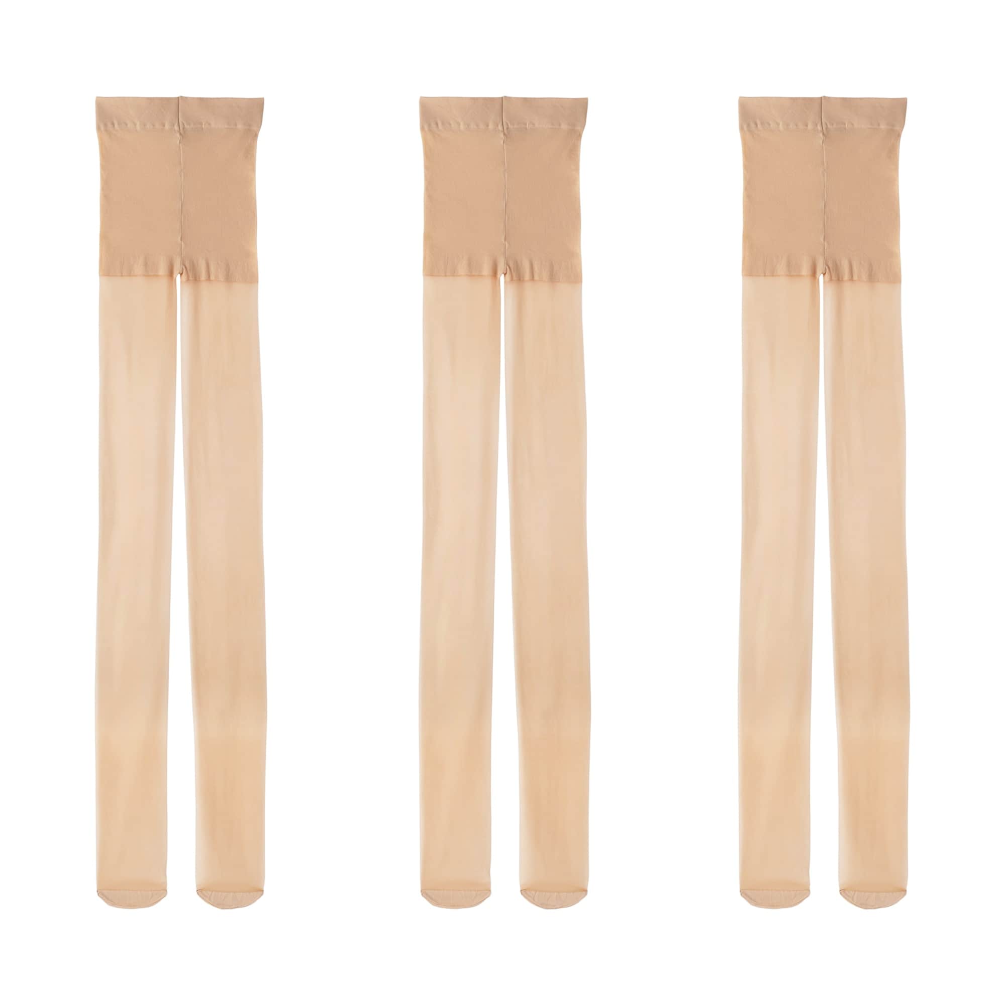 婦人　ソフトタイプ・１７デニール　ストッキング（３足組）