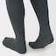 婦人　足なり直角　かかとに合う　タイツ