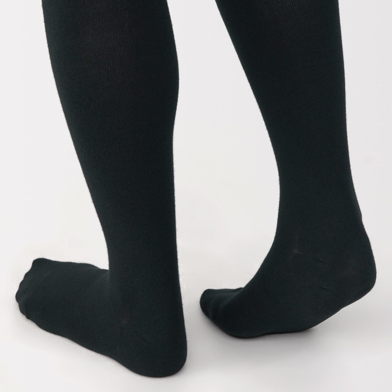 婦人　足なり直角　かかとに合う　タイツ