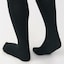 婦人　足なり直角　かかとに合う　タイツ