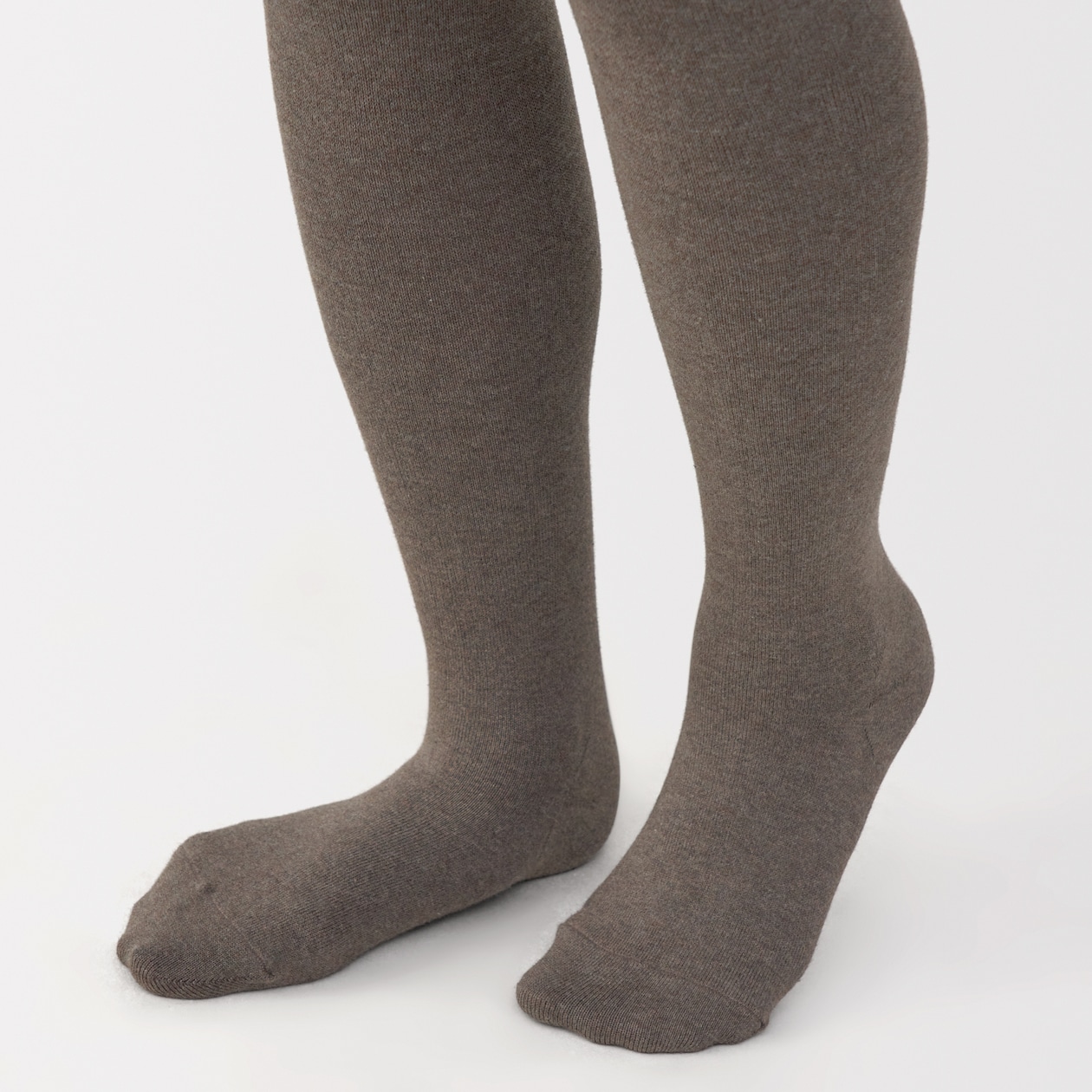 婦人　足なり直角　かかとに合う　タイツ