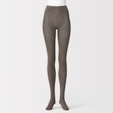 婦人　足なり直角　かかとに合う　タイツ