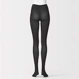 婦人　足なり直角　かかとに合う　タイツ