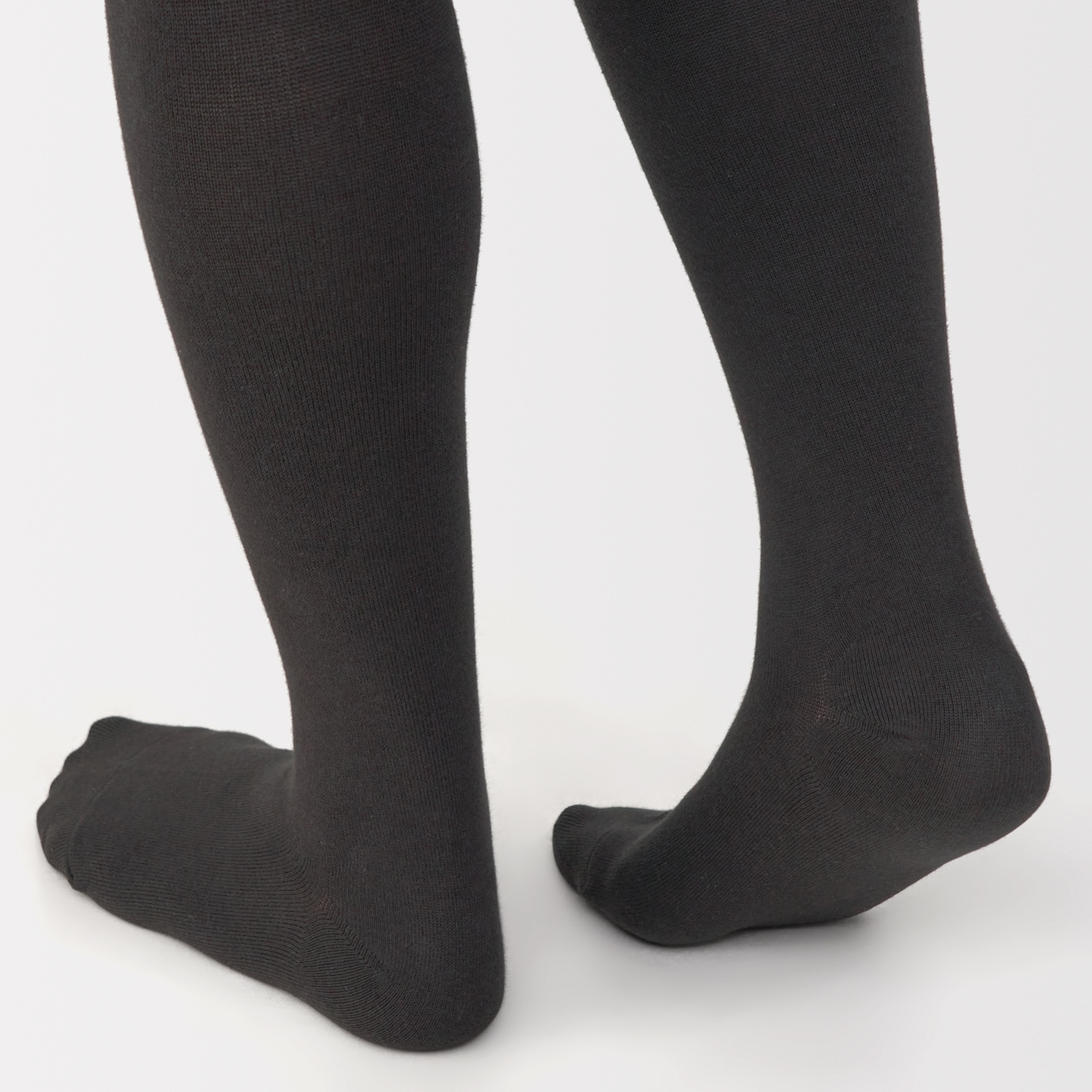 婦人　足なり直角　かかとに合う　タイツ