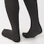 婦人　足なり直角　かかとに合う　タイツ