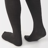 婦人　足なり直角　かかとに合う　タイツ