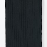 婦人　足なり直角　かかとに合う　リブ編みタイツ