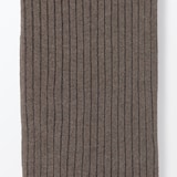 婦人　足なり直角　かかとに合う　リブ編みタイツ