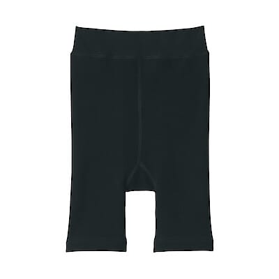 婦人　裏起毛　厚手　三分丈レギンス