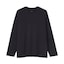 紳士　天竺編みクルーネック長袖Ｔシャツ