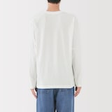 紳士　天竺編みクルーネック長袖Ｔシャツ